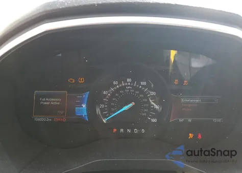 2017 Ford Edge Titanium из США, поврежденный, VIN 2FMPK4K88HBC42186